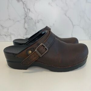 Dansko Clogs with Buckle Size 38